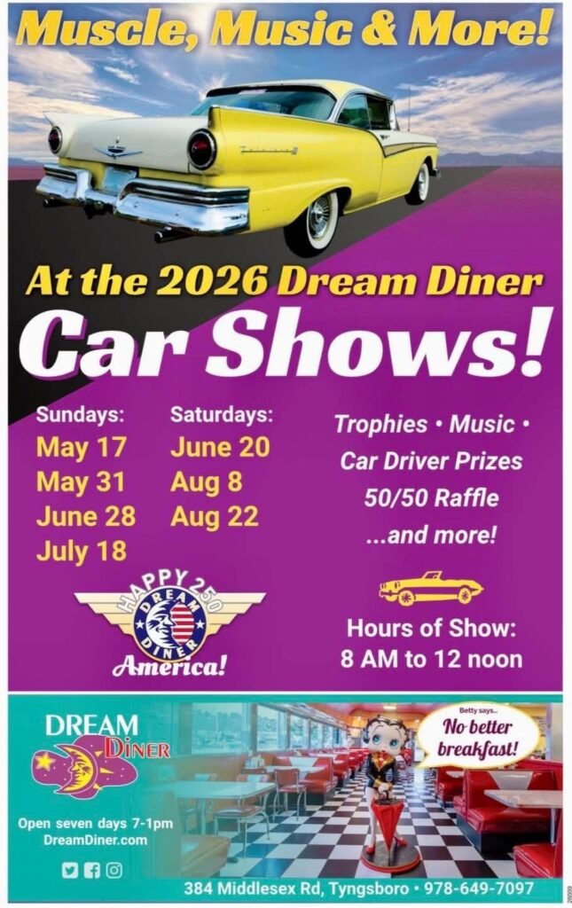 Dream Diner Car Shows (2026)