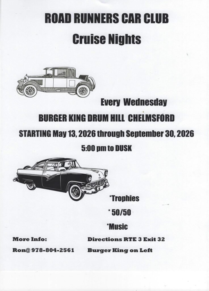 Road Runners Car Club Cruise Night (2026)