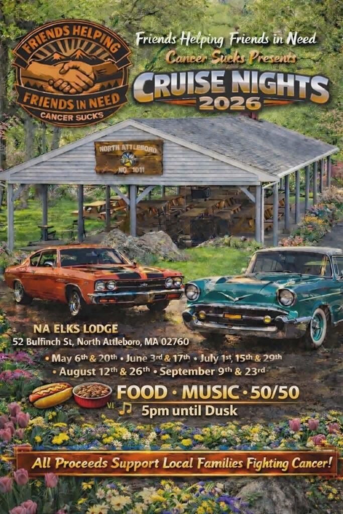 Friends Helping Friends in Need - Cruise Nights (2026)